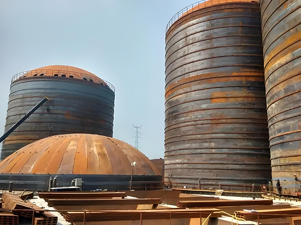 珠晖焦粉钢板仓